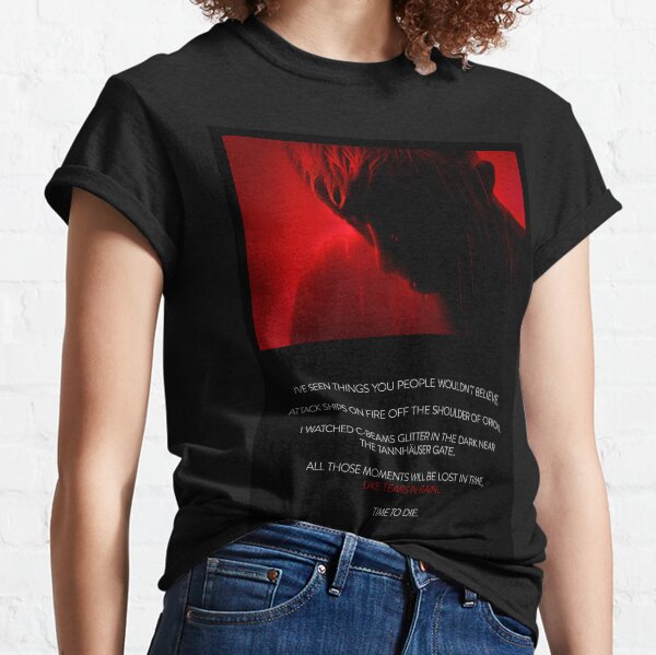 Tears in Red - Text Plate Classic T-Shirt