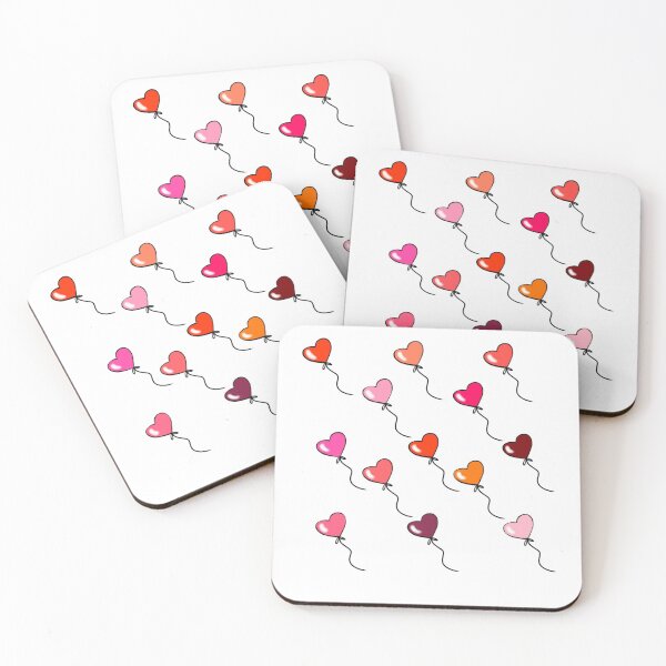 Item preview, Heart Balloons  designed and sold by theerraticmind.