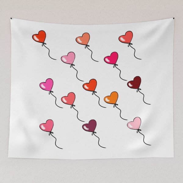 Item preview, Heart Balloons  designed and sold by theerraticmind.