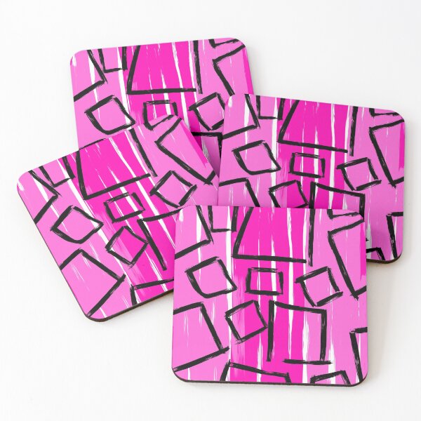 Item preview, Squares on Pink designed and sold by Dyan Burgess.