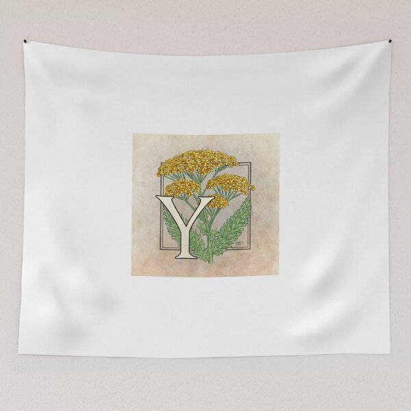 Item preview, Y is for Yarrow floating designed and sold by stephsmith.