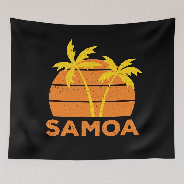 Item preview, Samoa Retro designed and sold by teesaurus.