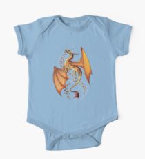 Dragon of Autumn Short Sleeve Baby One-Piece