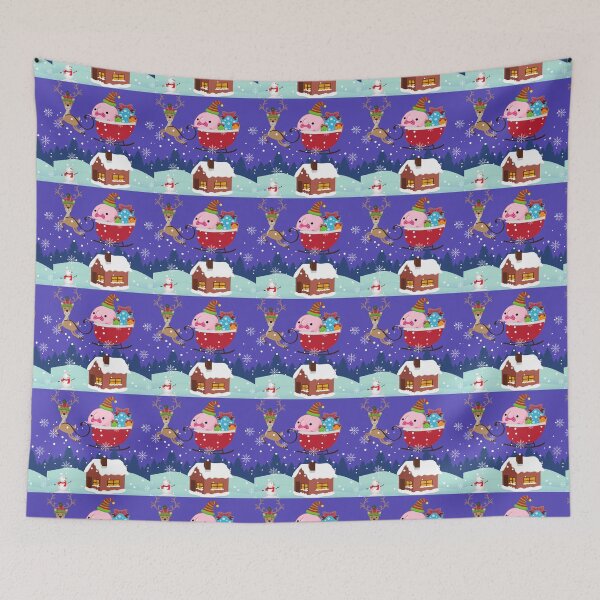 Item preview, Blobfish Christmas scene designed and sold by Awesomefamily.