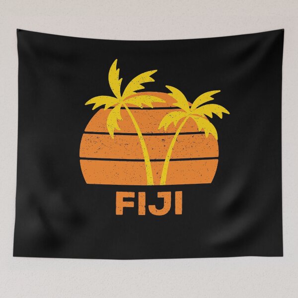 Item preview, Fiji Retro designed and sold by teesaurus.