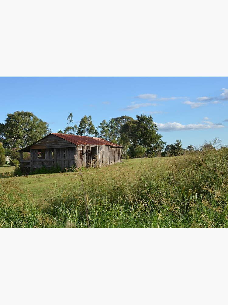"Old farm shed at Jimboomba" Poster by IanMcK Redbubble