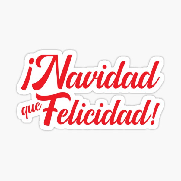 Item preview, Navidad Que Felicidad! designed and sold by rosiec413.