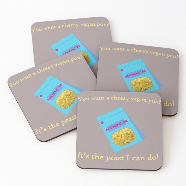 Item preview, Nutritional Yeast Vegan Pun designed and sold by veryveganval.