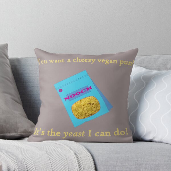 Item preview, Nutritional Yeast Vegan Pun designed and sold by veryveganval.