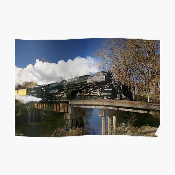 Union Pacific Big Boy 4014 Steam Engine Poster