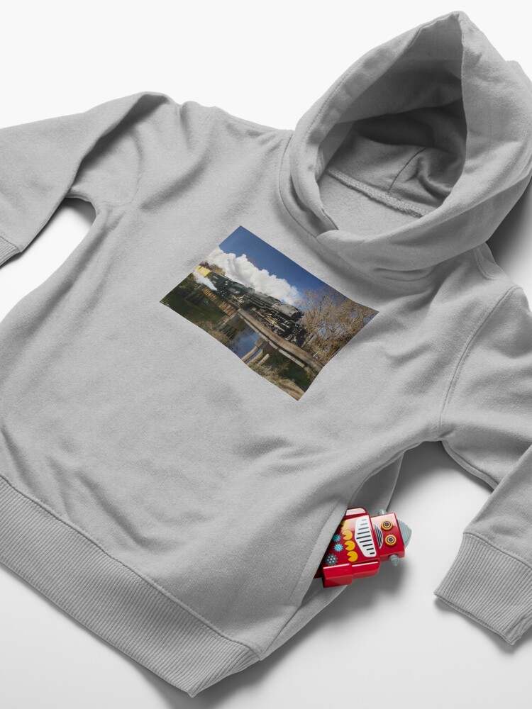 Alternate view of Union Pacific Big Boy 4014 Steam Engine Toddler Pullover Hoodie