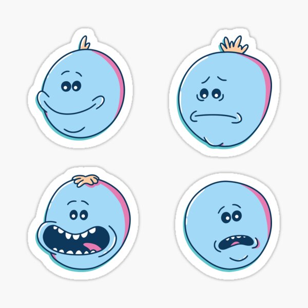 Mr Meeseeks (Rick & Morty) Sticker