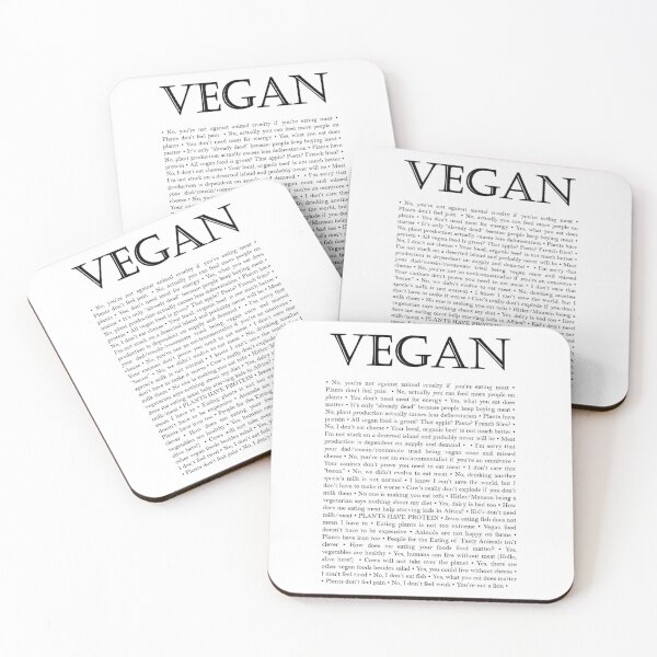 Item preview, Vegan- "No, I don't eat fish" & Answers to other dumb questions designed and sold by veryveganval.