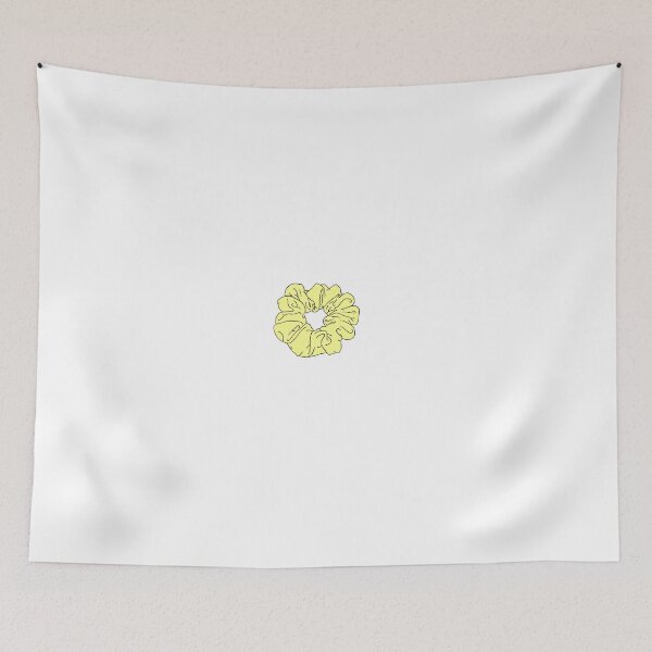 Item preview, Yellow Scrunchie Vsco Girl Sticker designed and sold by laurencude.