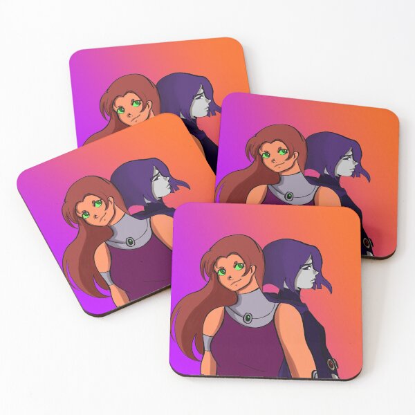 Item preview, Raven and Starfire back to back designed and sold by robotheorygirl5.