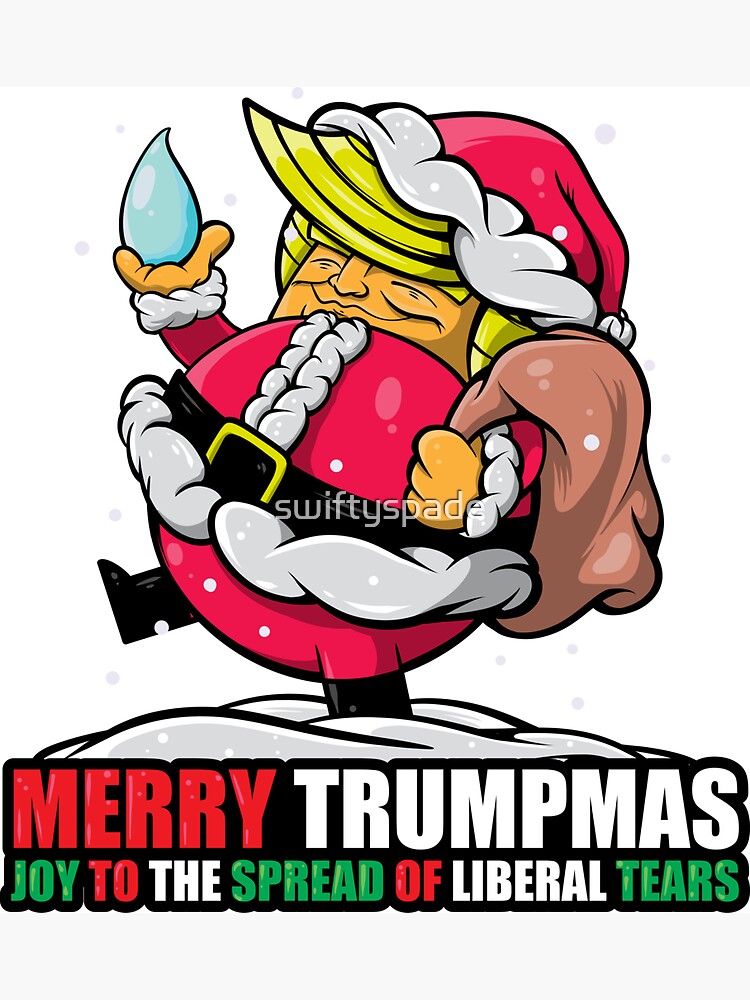 Trumpmas / Trump Santa / Merry Trumpmas / Trump 2020 | Magnet