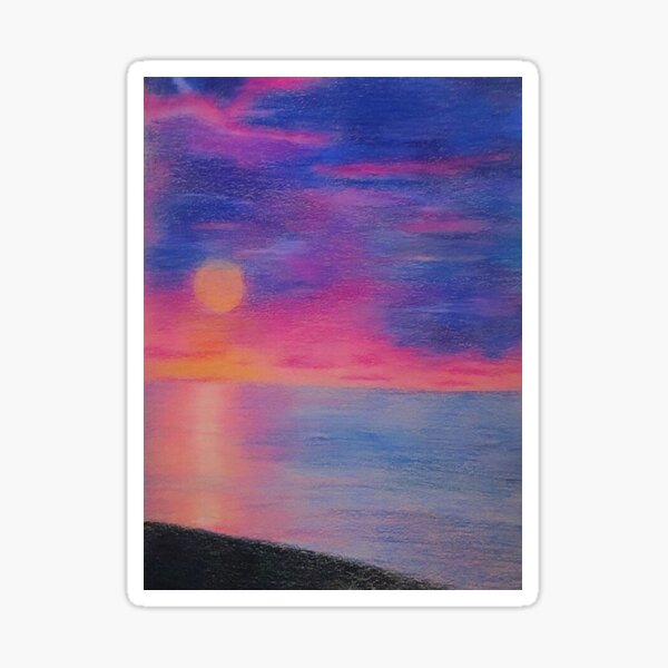 Cotton Candy Skies Sticker