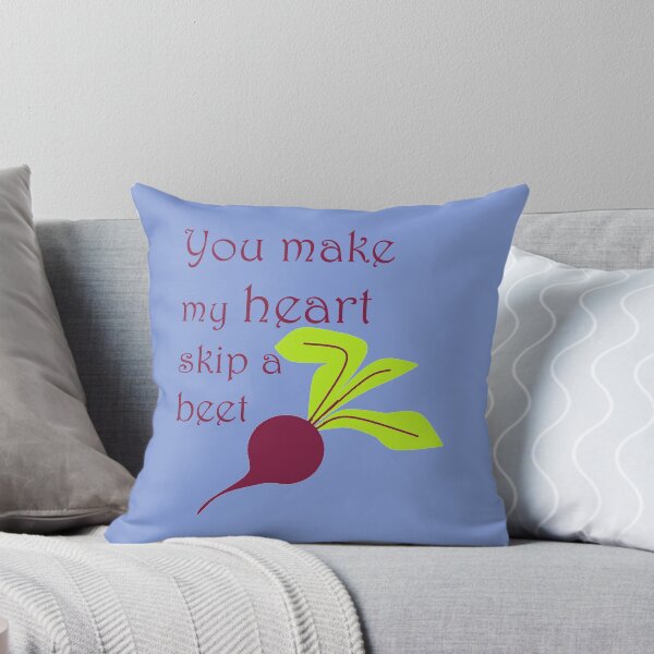 Item preview, You Make My Heart Skip a Beet designed and sold by veryveganval.