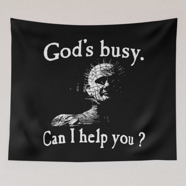 Item preview, Pinhead Hellraiser god’s busy, can I help you? designed and sold by Dexter1468.