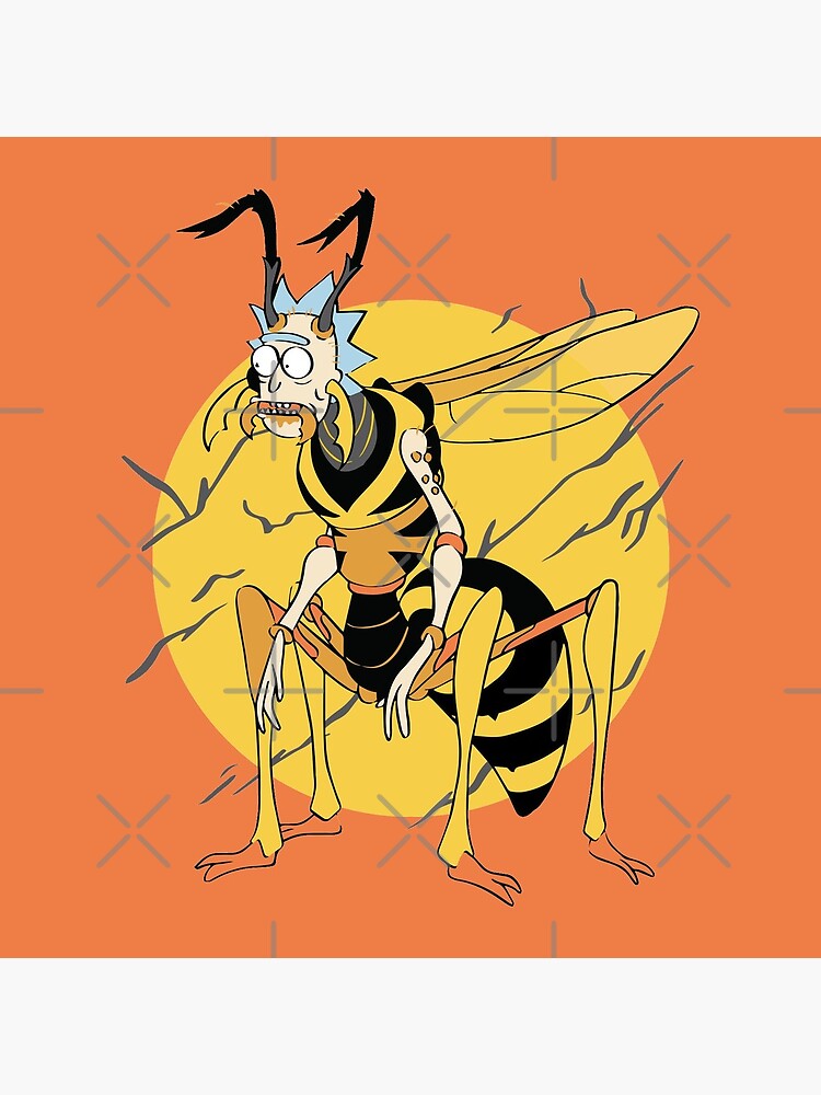 Wasp Rick (Rick & Morty) by castl3t0ndesign