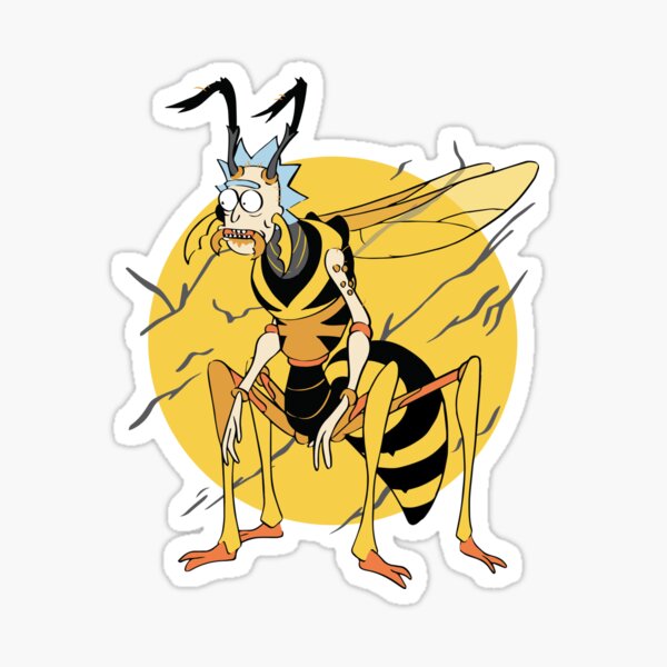 Wasp Rick (Rick & Morty) Sticker