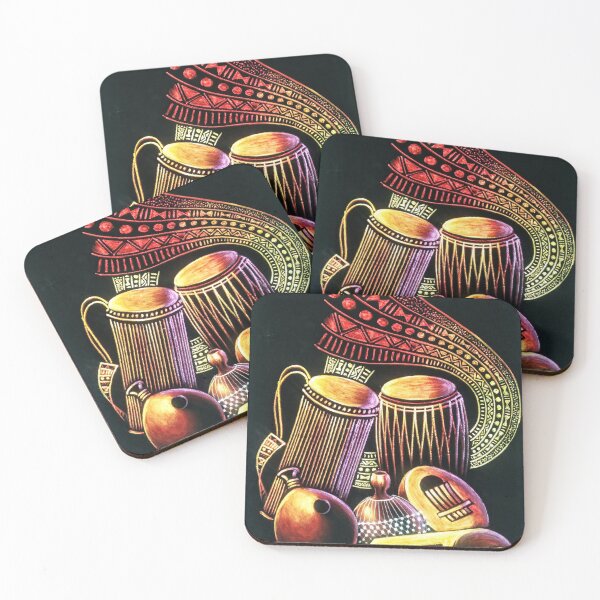 Item preview, African Musical Instrument Collection designed and sold by Bliss Find And Design.