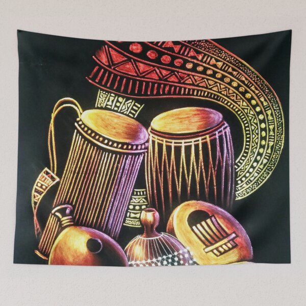 Item preview, African Musical Instrument Collection designed and sold by Bliss Find And Design.