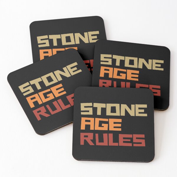 Item preview, Stone Age Rules designed and sold by Legit Hooligan.