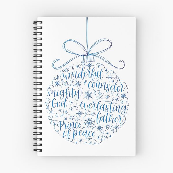 Item preview, Wonderful, counselor Christmas bauble (Blue)  designed and sold by Rebecca Claire Designs.