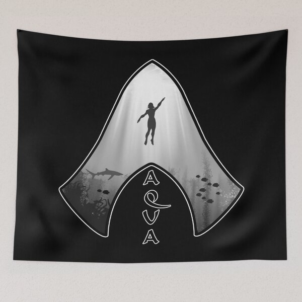 Item preview, Aqua Megalodon shark tooth designed and sold by NicGrayGraphic.