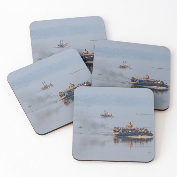 Item preview, Boats on the Hooghly 10 designed and sold by Werner Padarin.
