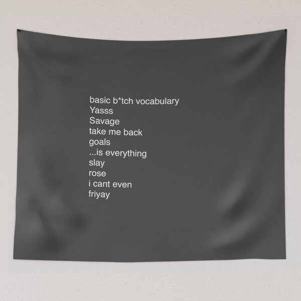 Item preview, Basic B*tch Vocabulary designed and sold by Primotees.