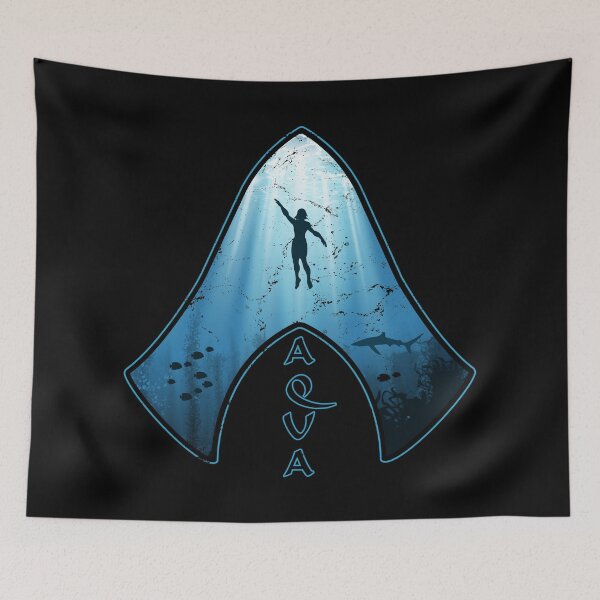 Item preview, Aqua Megalodon shark tooth designed and sold by NicGrayGraphic.