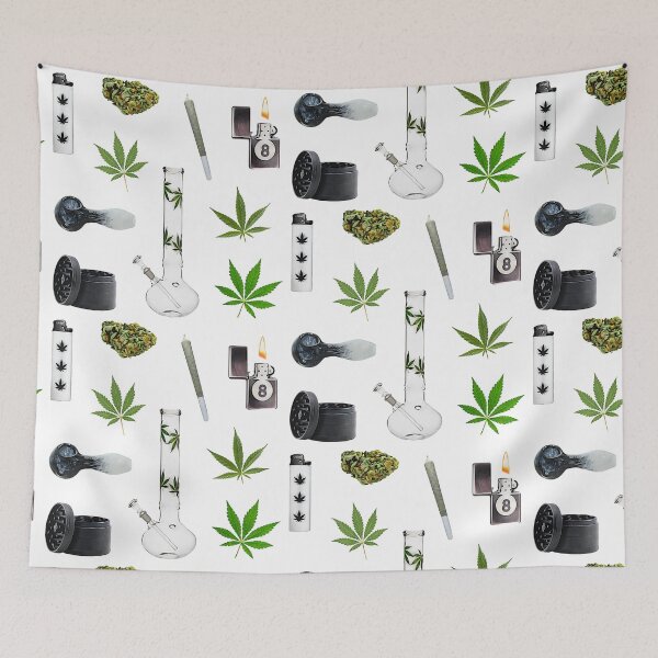 Item preview, Stoner Weed and Essentials Sticker Bundle Pack ~ Collection Set 3 designed and sold by Neon-Wolf.