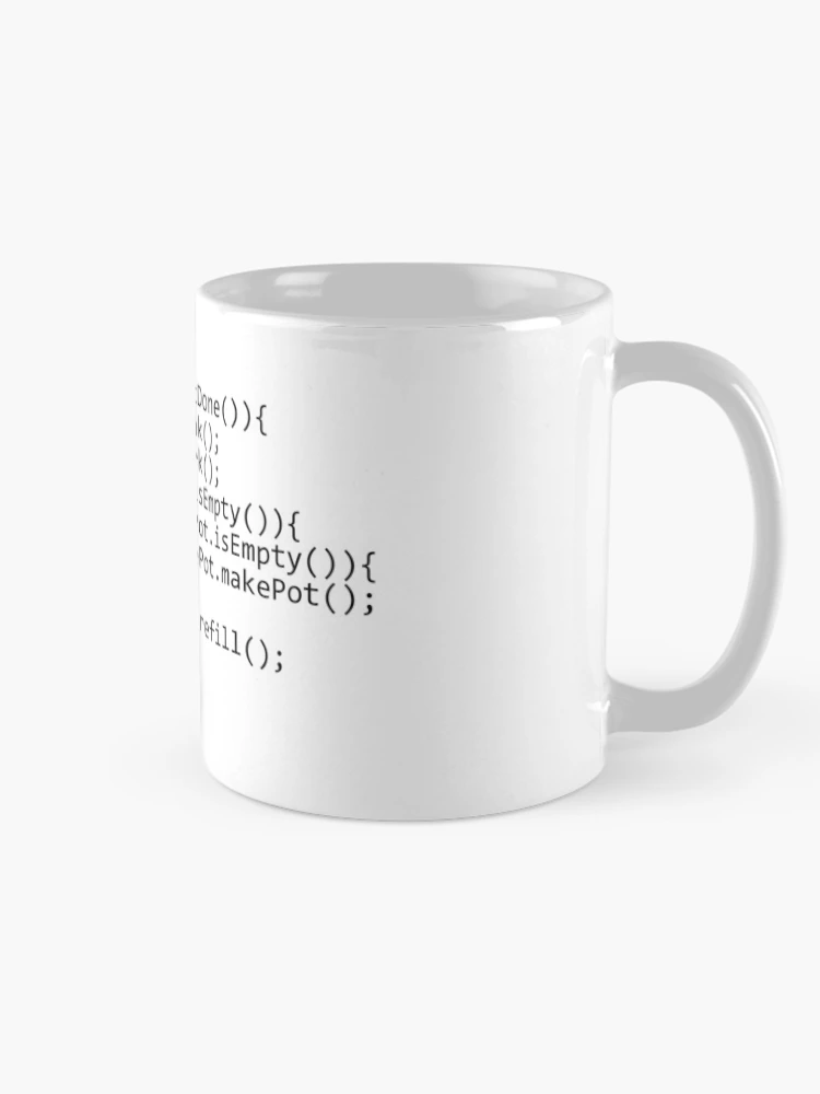 Thumbnail 3 of 6, Coffee Mug, Java Coffee Loop designed and sold by JTshirtsDesign.