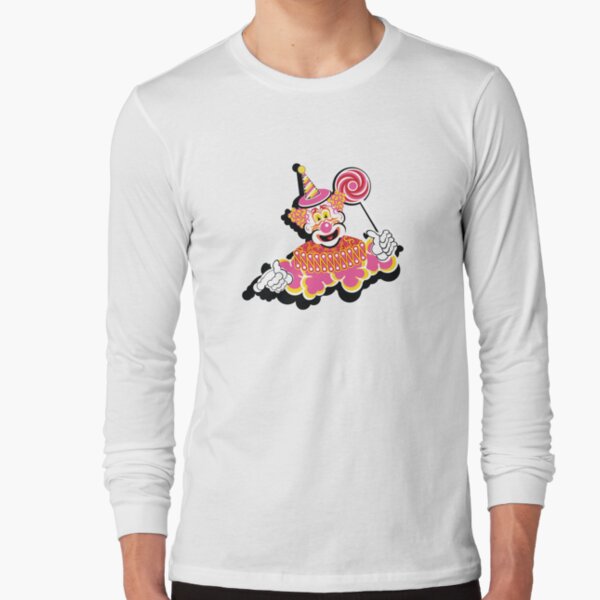 Retro Clown Long Sleeve T-Shirt