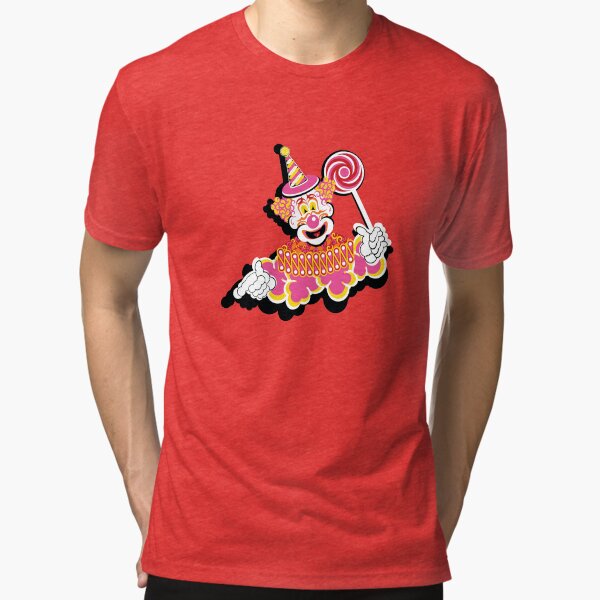 Retro Clown Tri-blend T-Shirt