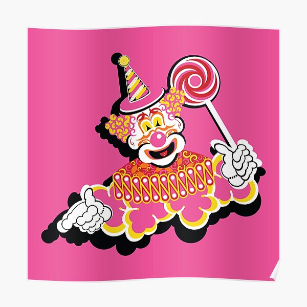 Retro Clown Poster