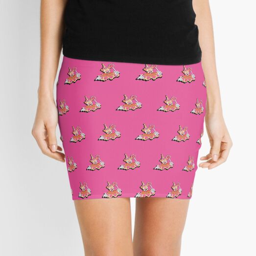 Retro Clown Mini Skirt