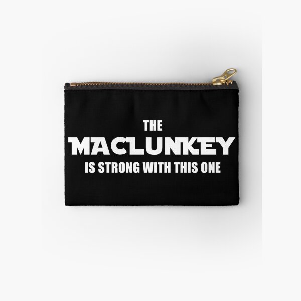 Item preview, The Maclunkey is Strong With This One (Black) designed and sold by quoteedesigns.