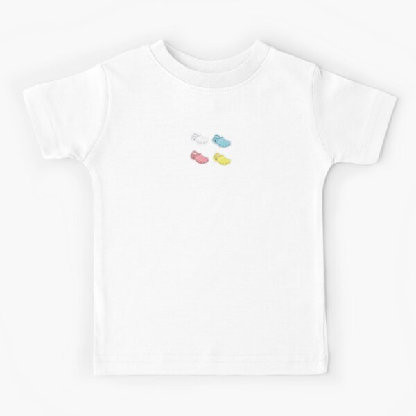 Oof Sticker Kids T Shirt By Betaniarivera Redbubble - crocs with beans roblox