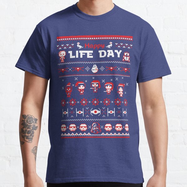 XMAS Mens Funny T-Shirt/Starwars The Force Awakens VII Popu/Gift/Christmas/Top 
