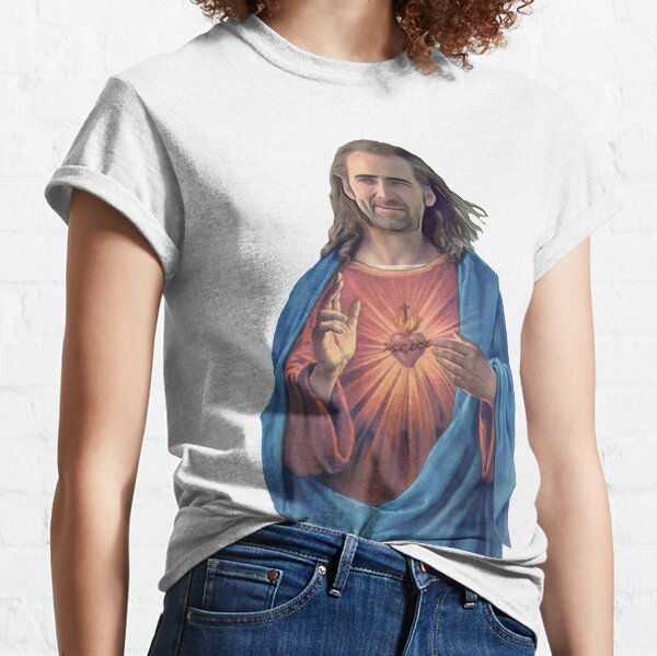 Nicolas Cage is Jesus  Classic T-Shirt
