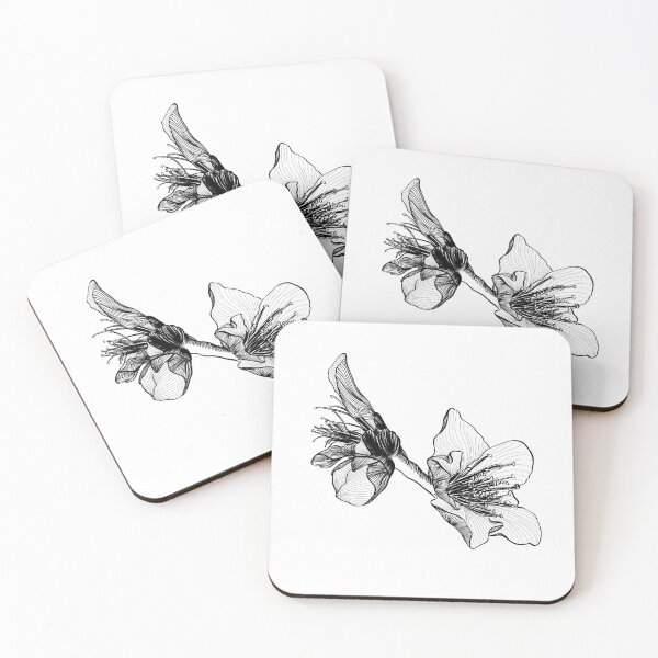 Item preview, Almond Blossom Illustration designed and sold by NaliniLe.
