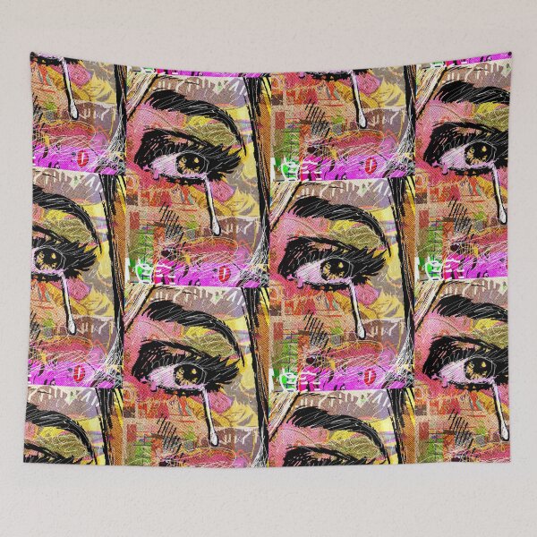 Item preview, Criing Girl Pop Art designed and sold by SAUHER.
