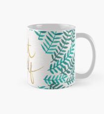 Treat Yo Self – Turquoise Mug