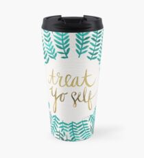 Behandle Yo Self - Türkis Thermobecher