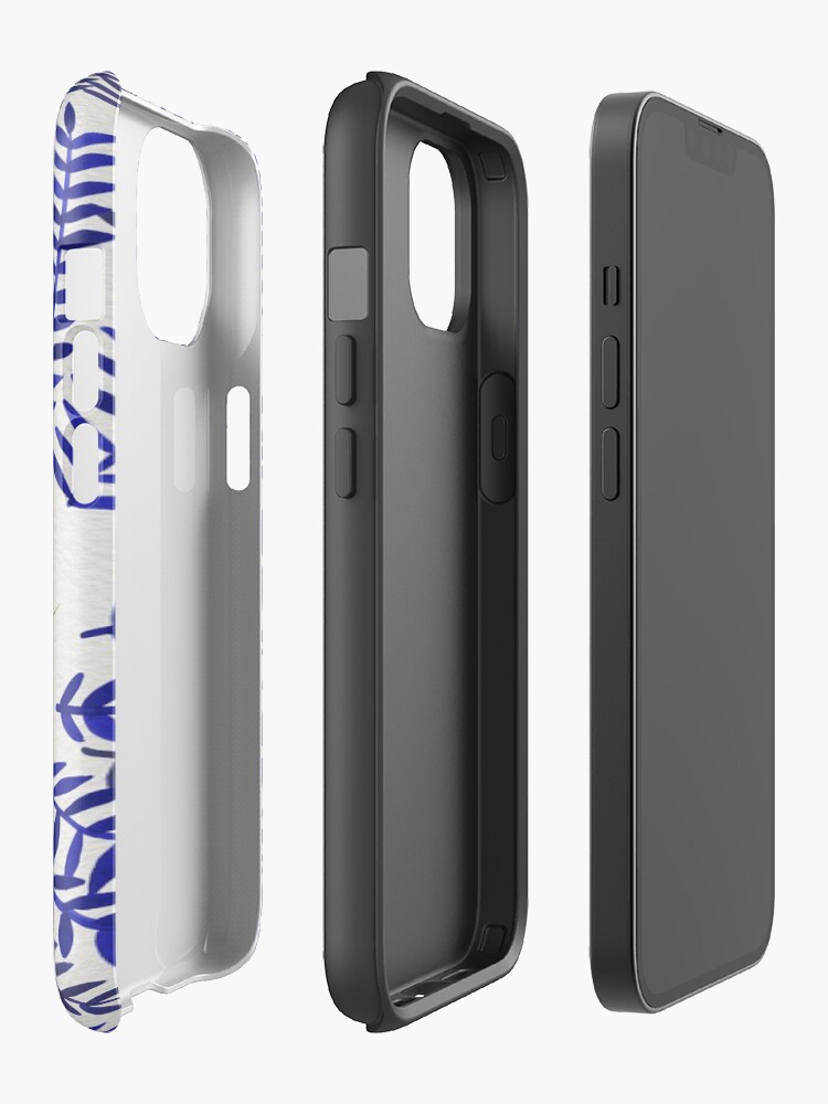 Alternate view of Treat Yo Self – Navy iPhone Case