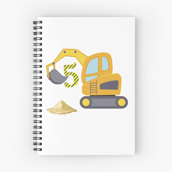 Item preview, 5th Birthday Yellow Shovel designed and sold by JanooFactory.