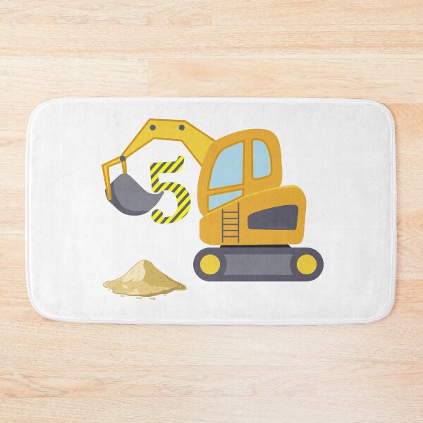 Item preview, 5th Birthday Yellow Shovel designed and sold by JanooFactory.